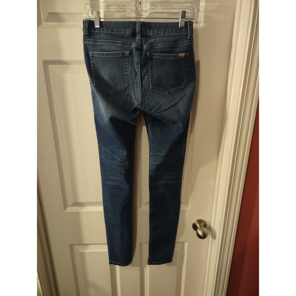 Jennifer Lopez Jeans Skinny Size 2 Blue - Picture 3 of 8